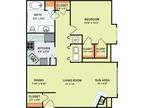 Gardens of Canal Court - One Bedroom One Bath (954 Square Feet)