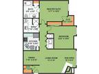 Gardens of Canal Court - Two Bedroom Two Bath (1,170 Square Feet)