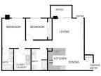 ARBOR VALLEY - 2 Bedroom 2 Bathroom - Lower