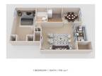Gwynn Oaks Landing Apartments and Townhomes - One Bedroom - 705 sqft