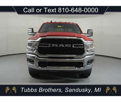 2023 Ram 3500 Tradesman is a Red 2023 RAM 3500 Model Tradesman Truck in Sandusky MI