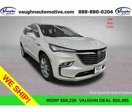 2024 Buick Enclave Premium Group is a White 2024 Buick Enclave Premium SUV in Ottumwa IA