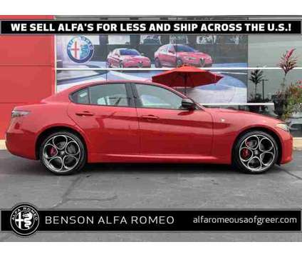 2024 Alfa Romeo Giulia Ti AWD! is a Red 2024 Alfa Romeo Giulia Ti Sedan in Greer SC