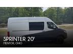 2020 Mercedes-benz Sprinter 2500 4x4 144WB 20ft