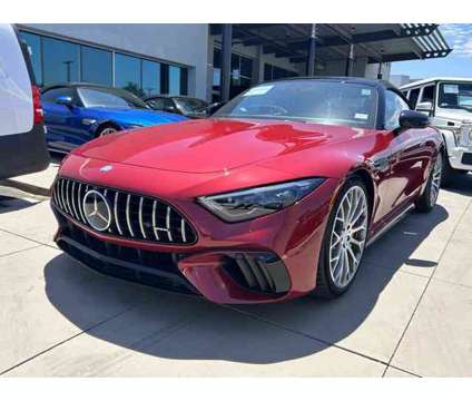 2023 Mercedes-Benz SL-Class SL 55 AMG 4MATIC is a Red 2023 Mercedes-Benz SL Class SL55 AMG Convertible in Albuquerque NM