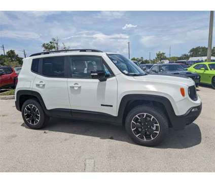 2023 Jeep Renegade Latitude is a White 2023 Jeep Renegade Latitude Car for Sale in Naples FL
