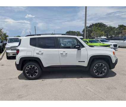 2023 Jeep Renegade Latitude is a White 2023 Jeep Renegade Latitude Car for Sale in Naples FL