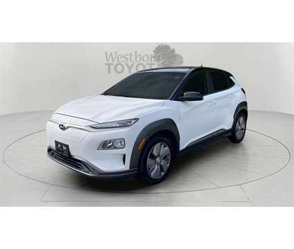 2021 Hyundai Kona Electric SEL is a White 2021 Hyundai Kona SEL SUV in Westborough MA