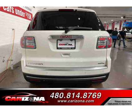 2013 GMC Acadia SLE-1 is a White 2013 GMC Acadia SLE-1 SUV in Chandler AZ