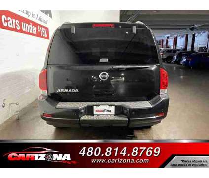 2013 Nissan Armada SV is a Black 2013 Nissan Armada SV SUV in Chandler AZ