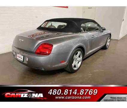 2007 Bentley Continental GTC Base is a Silver 2007 Bentley continental gtc Base Convertible in Chandler AZ