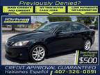 2012 Lexus IS IS 250 Sedan 4D