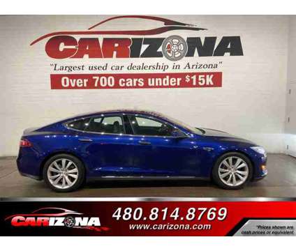2016 Tesla Model S 70D is a Blue 2016 Tesla Model S 70D Car for Sale in Chandler AZ