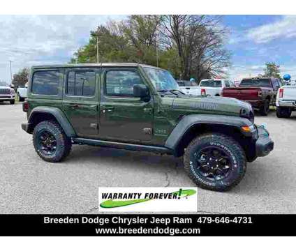 2023 Jeep Wrangler Sport Willys 4XE Hybrid is a Green 2023 Jeep Wrangler Sport Hybrid in Fort Smith AR