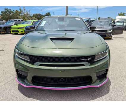 2023 Dodge Charger R/T Scat Pack Widebody is a Green 2023 Dodge Charger R/T Scat Pack Sedan in Naples FL