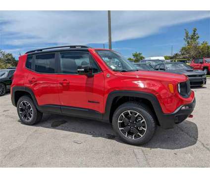 2023 Jeep Renegade Trailhawk is a Red 2023 Jeep Renegade Trailhawk Car for Sale in Naples FL