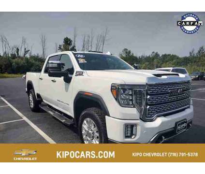 2020 GMC Sierra 2500HD Denali is a White 2020 GMC Sierra 2500 Denali Truck in Ransomville NY