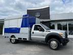 2016 Ford F-550 XLT DRW DIESEL CARGO SERVICE DECK BODY DELIVERY