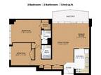 400 Walmer Road - 2 Bedroom 2 Bath - zoom floorplan