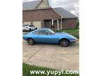 1971 Opel GT Sports Car Blue RWD Manual 4 cyl