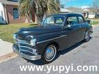 1949 Plymouth Special DeLuxe Coupe Black RWD