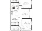 Bennington Place Apts - 2 Bedroom Split Floorplan