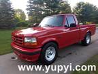 1993 Ford F150 1/2 Ton Pickup Lightning Red