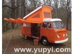 1975 Volkswagen Bus Vanagon Westfalia Brilliant Orange