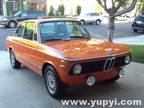 1974 BMW 2002 2 Door 4 Cylinder Manual