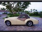 1956 Triumph TR3 Roadster Yellow