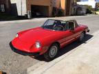 1979 Alfa Romeo Spider 2.0L 1961CC Manual