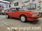 1986 Ford Mustang SVO 2.3l Turbo Very Low Miles