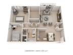 Raintree Island Apartment Homes - Two Bedroom- 875 sqft
