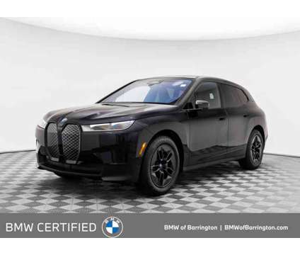 2024 BMW iX xDrive50 is a Black 2024 BMW 325 Model iX SUV in Barrington IL