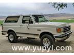 1989 Ford Bronco XLT Rust Free