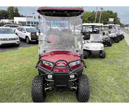 2023 Royal EV C4L-L Golf Cart is a Red 2023 Golf Cart Car for Sale in Claxton GA