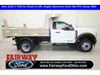 2023 Ford F-550SD XL w/9ft. Rugby Aluminum Hard Hat PTO Dump 4WD DRW