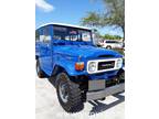 1983 Toyota Land Cruiser FJ40 4X4 Gasoline 2F Engine