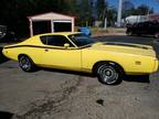 1971 Dodge Charger Base 318 V8 Yellow