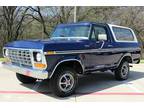 1978 Ford Bronco CUSTOM V8 400 6.6L 4X4