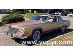 1981 Cadillac Brougham Fleetwood Coupe Gold