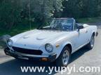 1981 Fiat 124 Spider Turbo 5-Speed Mint Condition