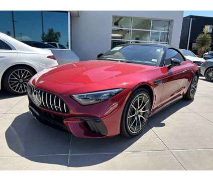 2023 Mercedes-Benz SL-Class SL 55 AMG 4MATIC is a Red 2023 Mercedes-Benz SL Class SL55 AMG Convertible in Albuquerque NM