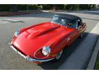 1969 Jaguar E-Type XKE Series II 6Cyl Red Manual