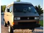 1986 Volkswagen Syncro 4X4 Westfalia Camper