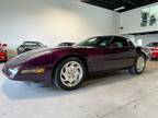 1993 Chevrolet Corvette RARE DARK ROSE METALLIC / WHITE INTERIOR