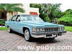 1977 Cadillac DeVille Sedan Low Miles Stunning Condition