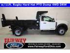 2023 Ford F-550SD XL w/11ft. Rugby Hard Hat PTO Dump 4WD DRW