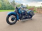 1942 Harley-Davidson FL KNUCKLEHEAD Blue 1200