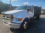 2007 Ford Super Duty F-750 Dumpster Truck Straight Frame SuperCab XL